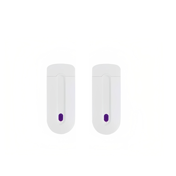 2 Pack Of Painless Professional Hair Removal Purple &amp; White &amp; Purple-BA158