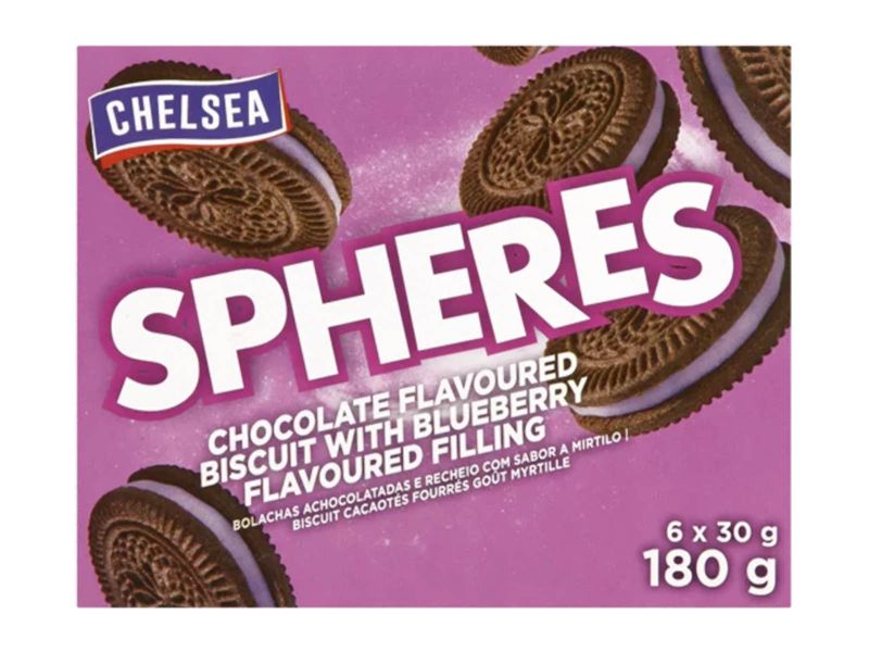 Chelsea Chocolate Blueberry Filled Biscuits 180g