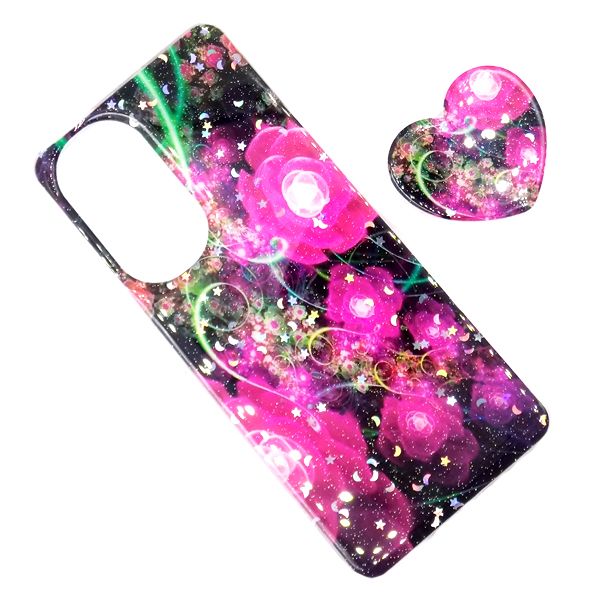 Pop Socket Case compatible with Huawei Nova 11i