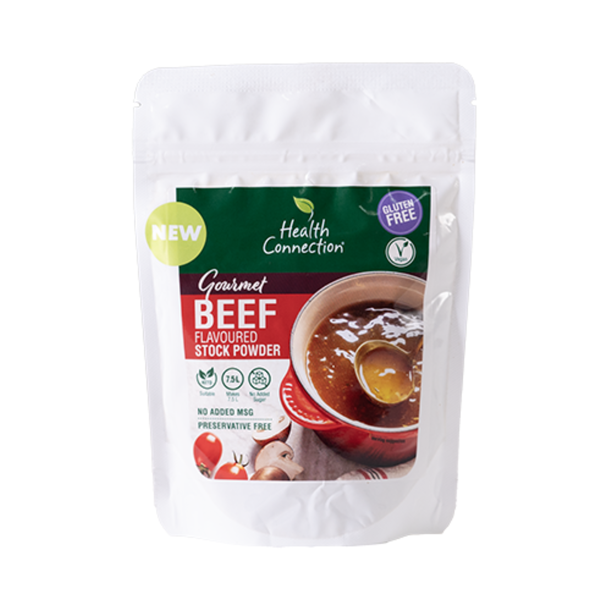 Health Connection Gourmet Beef Flavoured Stock Powder 150g