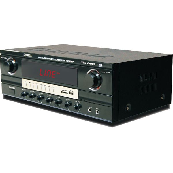Omega Power Amplifier Professional USB/SD Card AV-97247