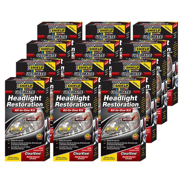 Shield - Headlight Restoration Kit - 12 Pack