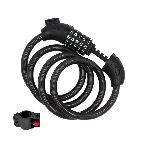 Universal Cable Lock with 100,000+ Combos - Tough, Waterproof