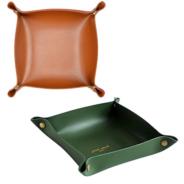 Game Gift Accessory Dice Tray Holder Foldable Set of 2 (22cm)