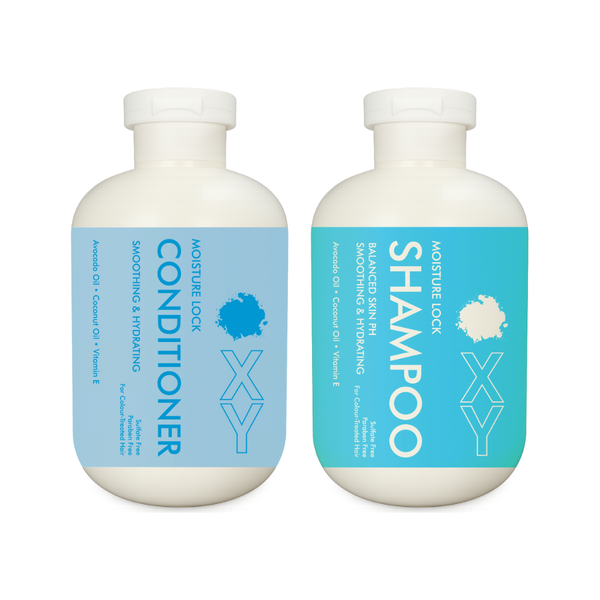 XY Shampoo &amp; Conditioner - Moisture Lock 500ml (Smooth &amp; Hydrate)