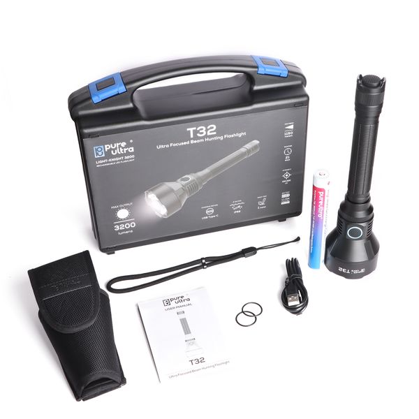 Pure Ultra T32 3200 Lumen Specialized Torch/Flashlight
