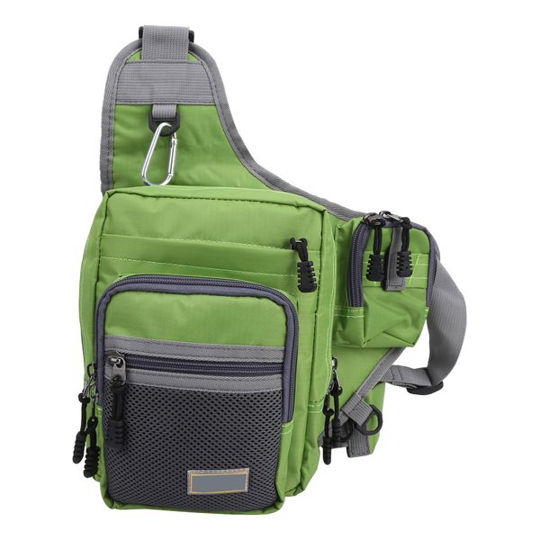 Green Oxford Knight Saddle Chest Bag