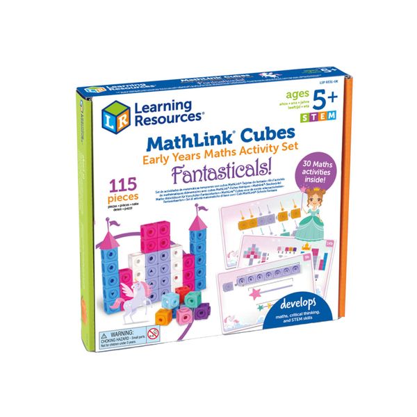Learning Resources MathLink Cubes Early Maths Activity Set: Fantasticals