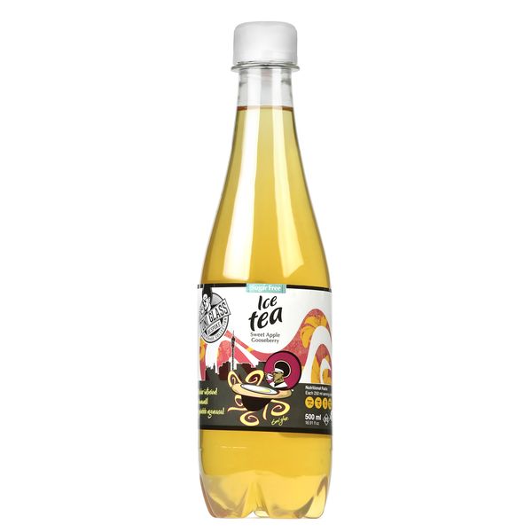 TONI GLASS Sweet Apple Gooseberry Iced Tea 500ml 12-Pack