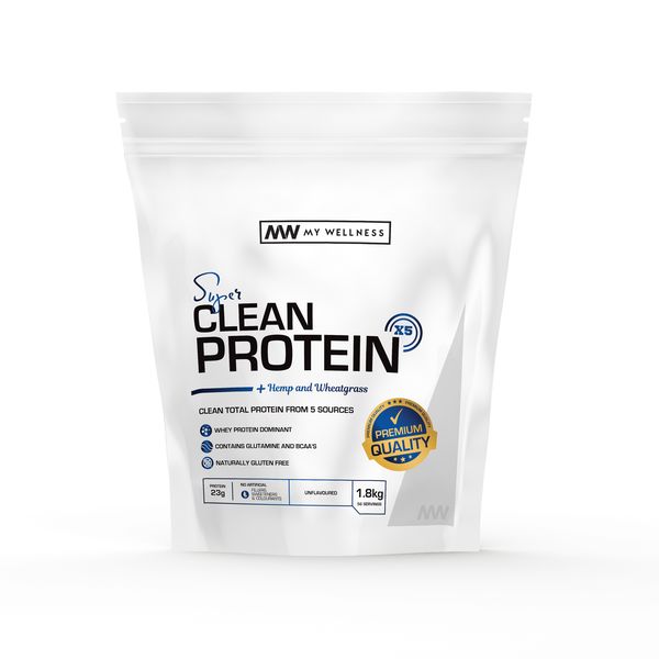 My Wellness Super Clean Protein X5 - Unflavoured (1.8kg)