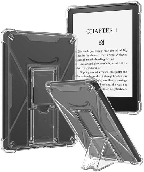 Clear Stand Case for Kindle Paperwhite 12th 7 inch 2024 and Colorsoft 7