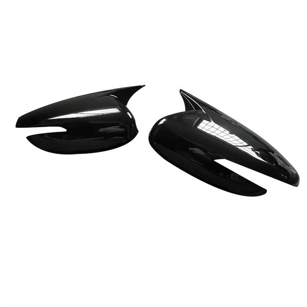1Pair Rearview Mirror Cover Housing Ox Horn Trim Caps Compatible with Kia
