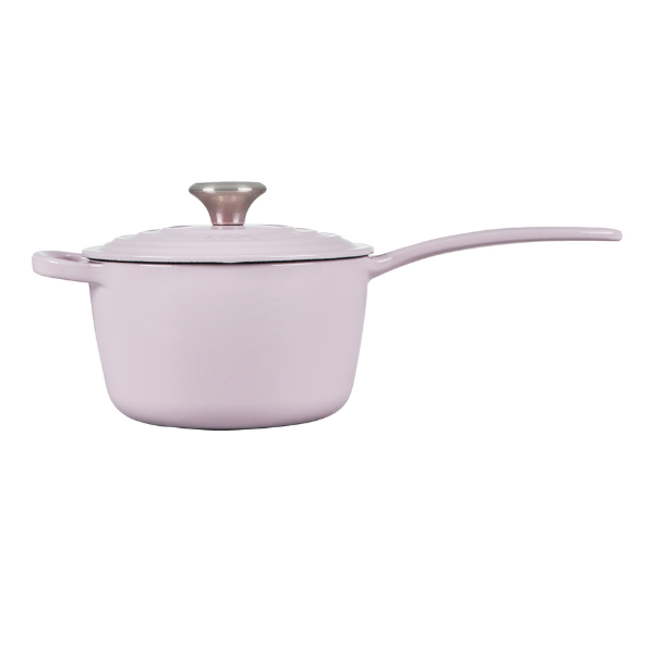 Le Creuset Signature Round Cast Iron Saucepan - 18cm - Shallot