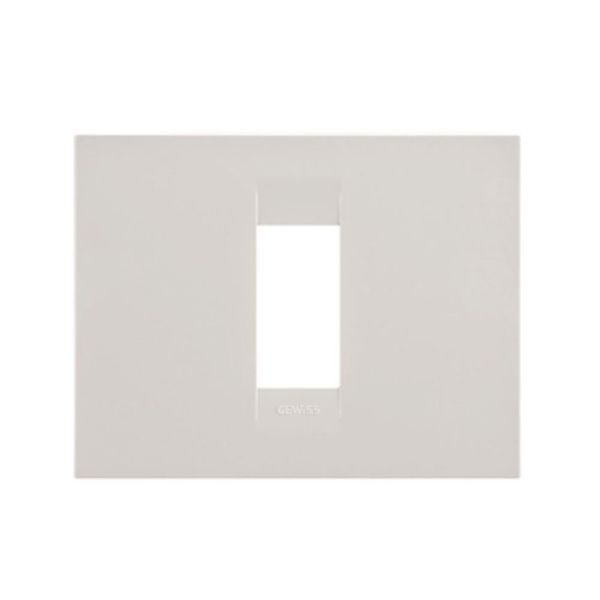 ACDC - Gewiss GEO 1-Gang Ivory Plate