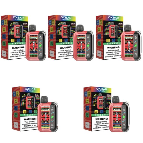 Oxbar G Prime 25000 Puffs Disposable Vape - Fireball (Pack of 5)