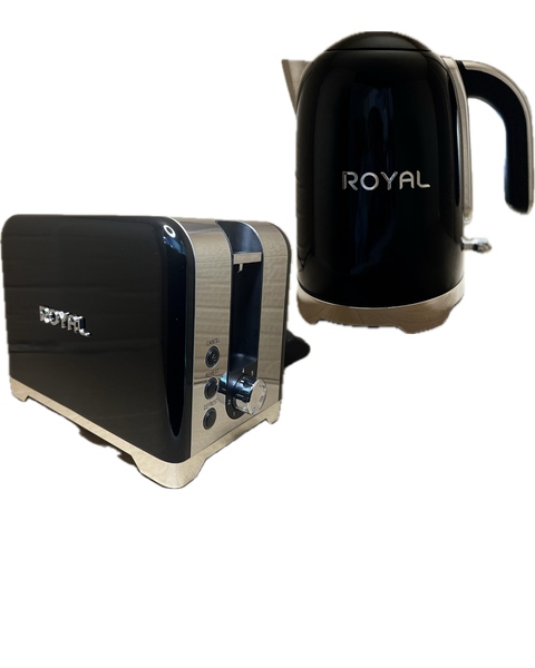 Royal Homeware Milano Kettle &amp; Toaster Breakfast Set