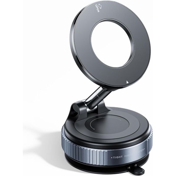 Vacuum Magnetic Car Phone Holder 360 Reinforced 96LBS Ultra Suction
