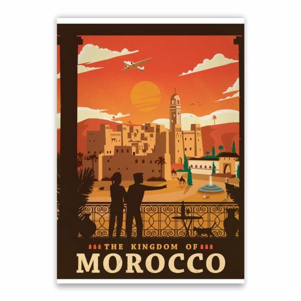 The Kingdom Of Morocco Poster - A1