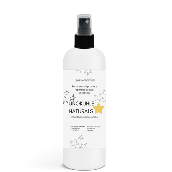 Fermented Rice Water &amp; Jamaican Castor Oil Hair Growth Spray