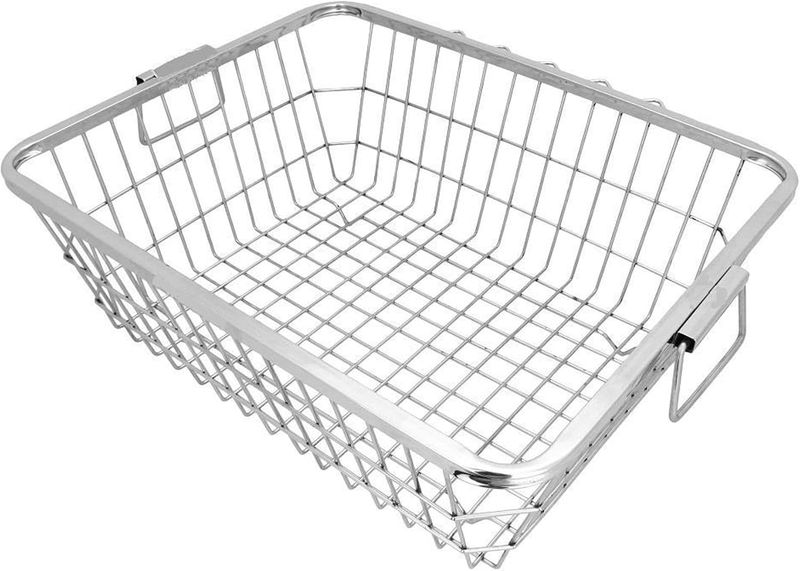 Sulfar Stainless Steel Utensil/Dish Drainer,Bartan Tokra, Kitchen Organizer