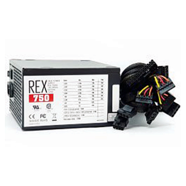 Unique 750W Power Supply, Retail Box x 1