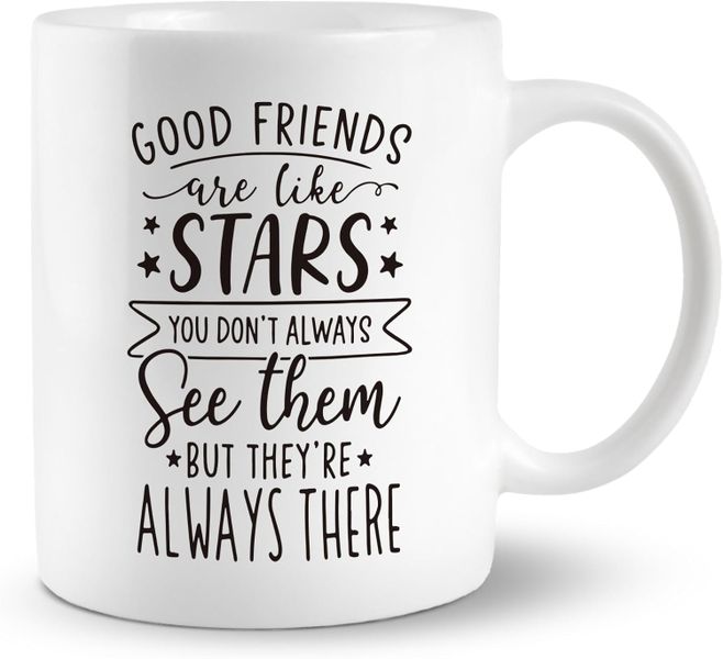 Good friends are stars-Father's day-Valentines-Mother's day-Christmas Mug