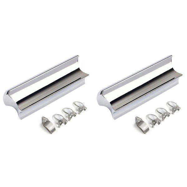 Stainless Steel Guitar Slide Tone Bar For Dobro Silver