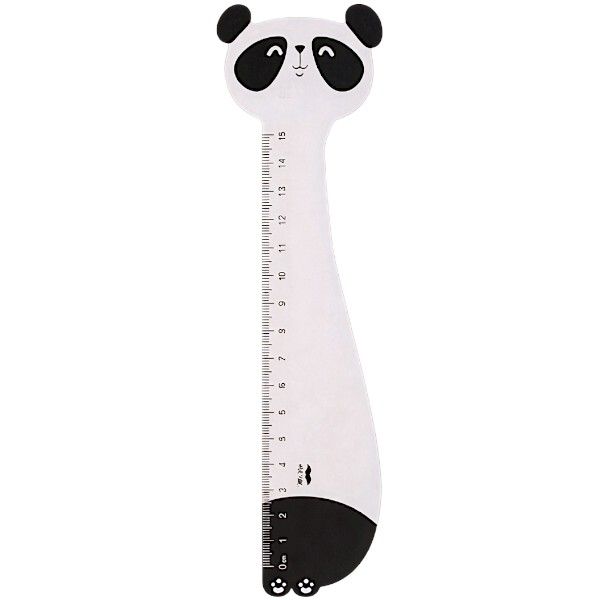 15cm - Cute Panda Cartoon Measuring Ruler