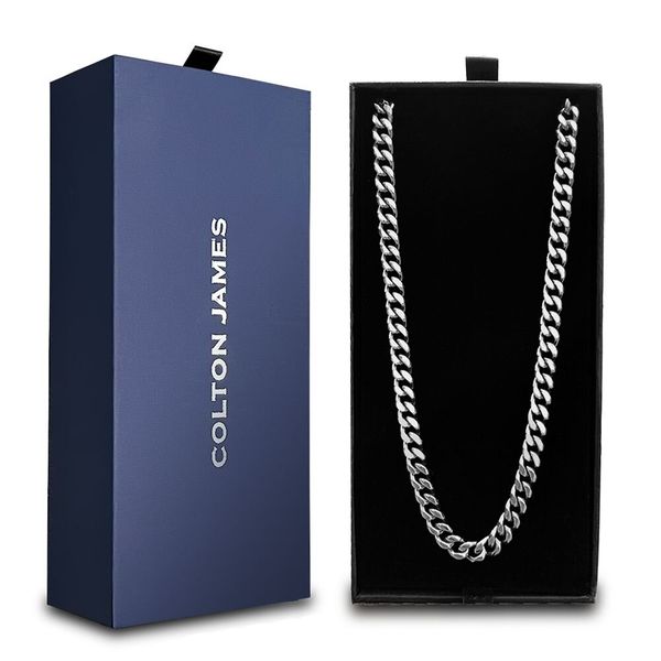 Colton James Premium 14k Gold Long Mens Cuban Link Chain - 6mm Thickness