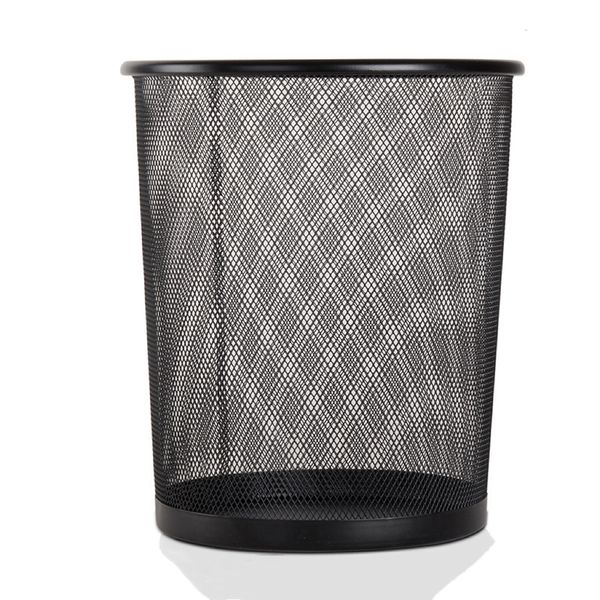 Deli Mesh Waste Bin 234×190×275mm Black