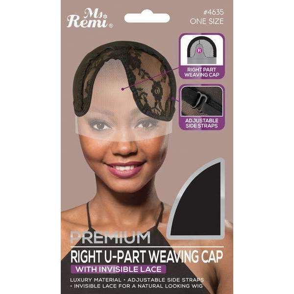 Ann04635 - Ms Remi Right Upart Weaving Cap With Lace Black - 4 Pack