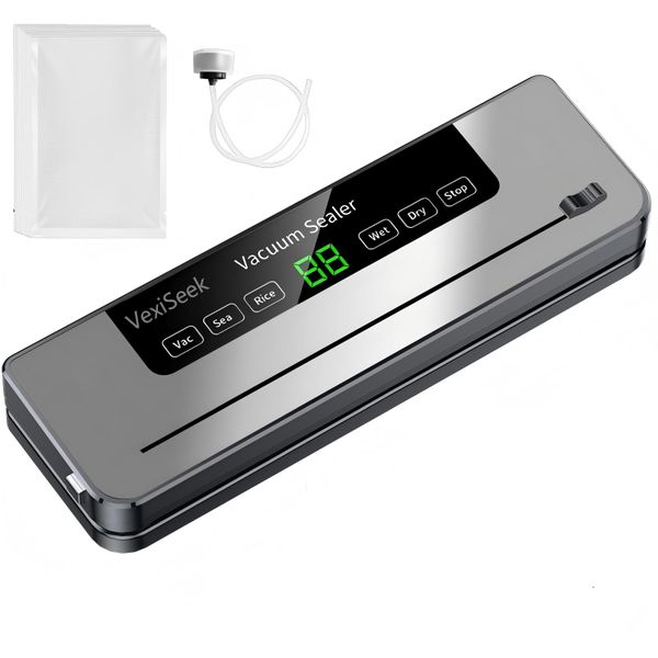 Food Storage Vacuum Sealer Machine with External Tube &amp; 20 Bags