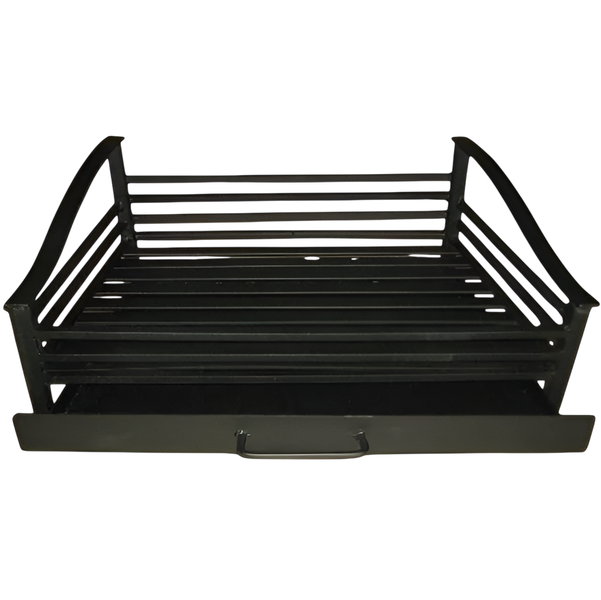 Fireplace Grate &amp; Pan Combo (Small:50x30x20CM)