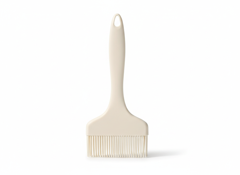 Silicone Basting Brush for Braai &amp; Kitchen, Heat Resistant, White