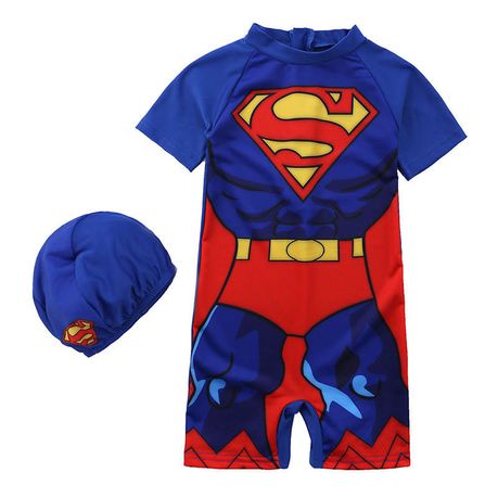 Boys Super Hero Design Swimsuit