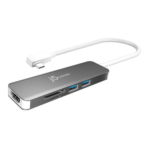 J5create JCD372 USB-C 3.1 SuperSpeed+ Multi-Adapter