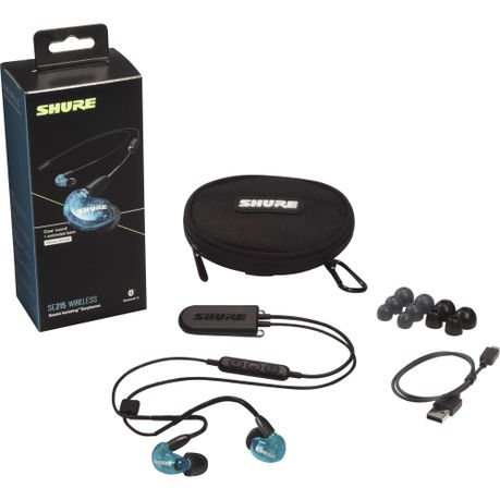 Shure SE215-BT2 Special Edition Bluetooth In-Ear Earphones(Blue