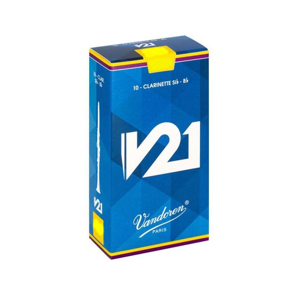 Vandoren V21 Clarinet Reeds box of 10 - Size 3
