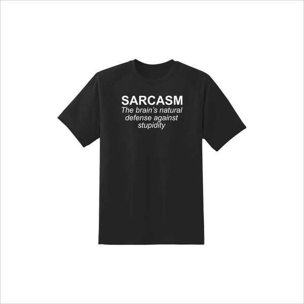T-shirt with funny print - Sarcasm