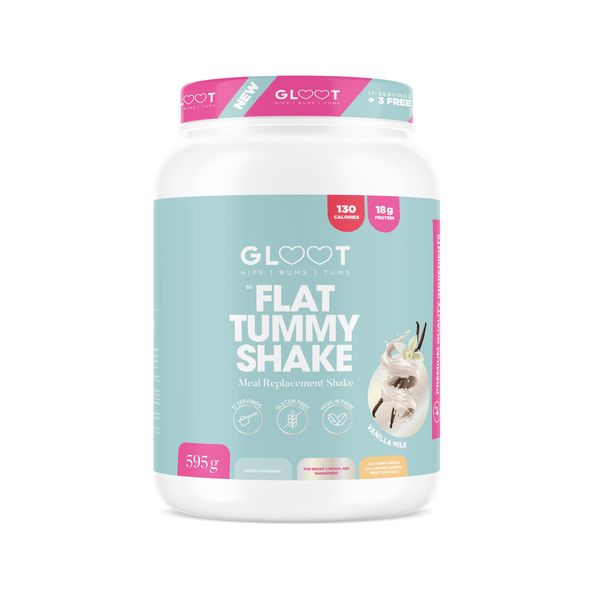 Gloot Flat Tummy Shake Vanilla Milk 595G