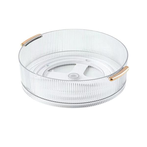 360 Rotating Makeup Organizer- Large Capacity with Handle