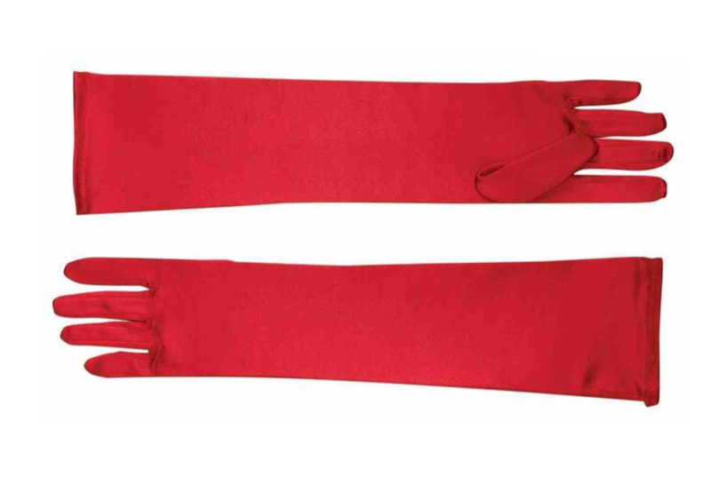 Red Shiny Gloves (Set of 2)