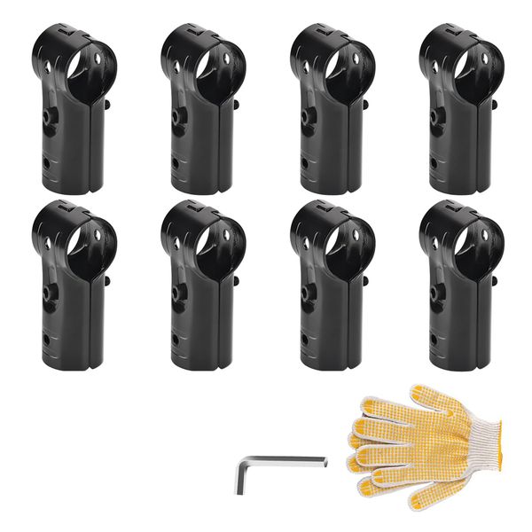 1Inch T Pipe Clamp Cold Rolled Steel Connector Chain Compatible with None