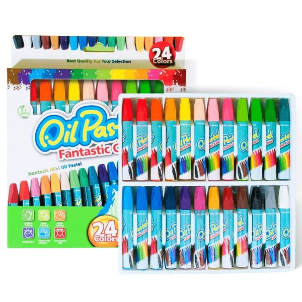 Jumbo Oil Pastels - Pack of 24
