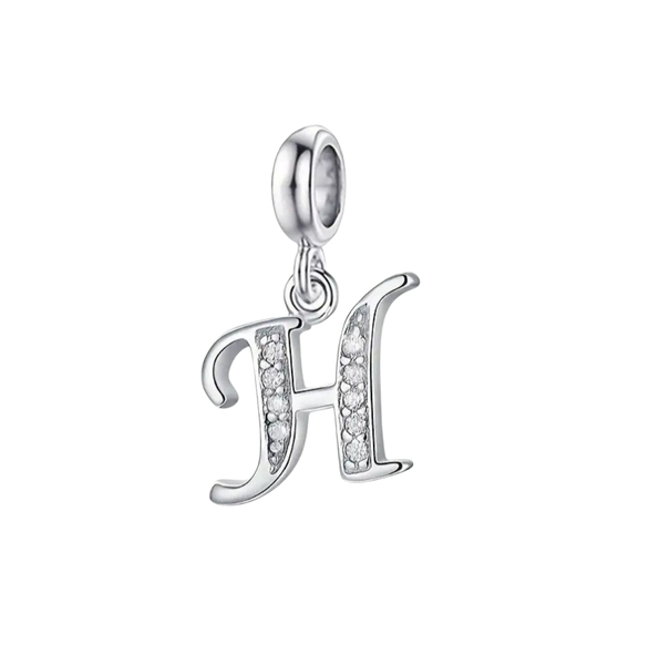 Sparkling Alphabet Charm - Letter H image