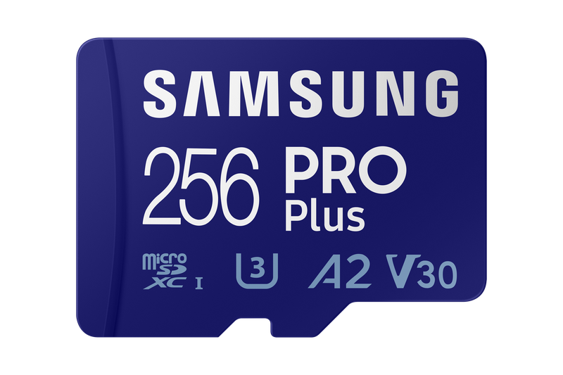 Samsung PRO Plus 256GB MicroSD Card and Adaptor