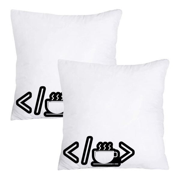 Scatter Cushion Cover Set - Bracket then Coffee.