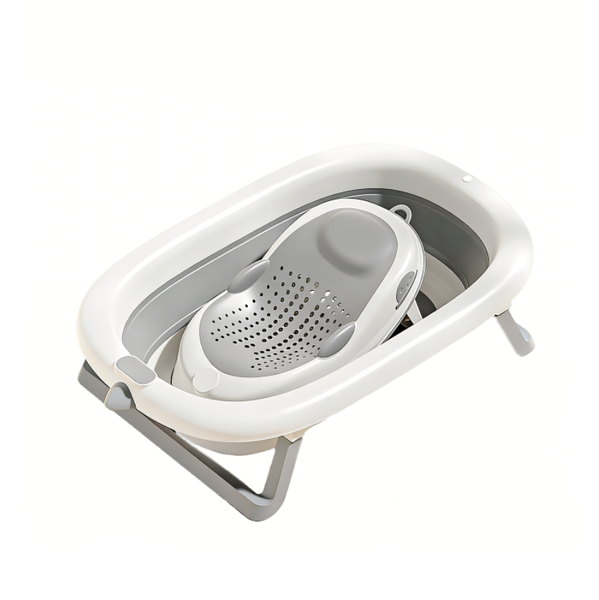 Sitting And Lying Baby Bathtub, Foldable Wall Mounted Newborn Bathtub