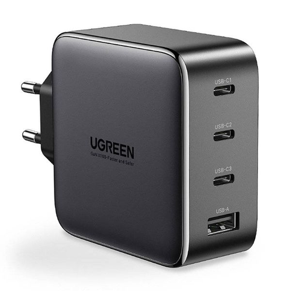 UGreen 4 Port GaN PD 100W Wall Charger
