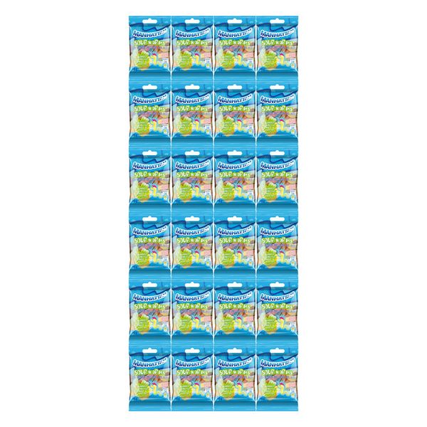 Manhattan - Mini Sour Worms 24 x 50g